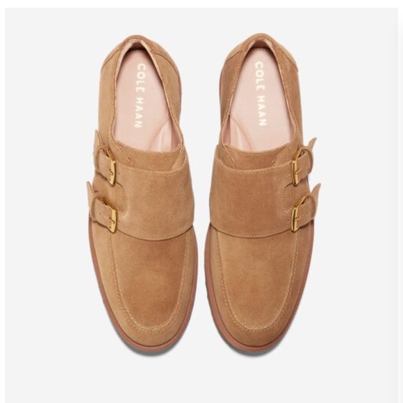 NEW Cole Haan Women’s Greenwich Monk Strap Loafers - Picture 2 of 5